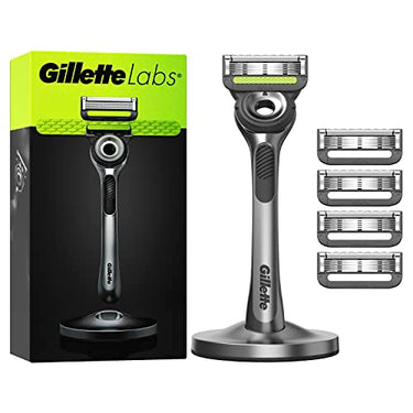 Gillette Labs Rasierklingen, 12 Ersatzklingen, für Gillette Labs Nassrasierer Herren mit Reinigungs-Element und Heated Razor im Sale